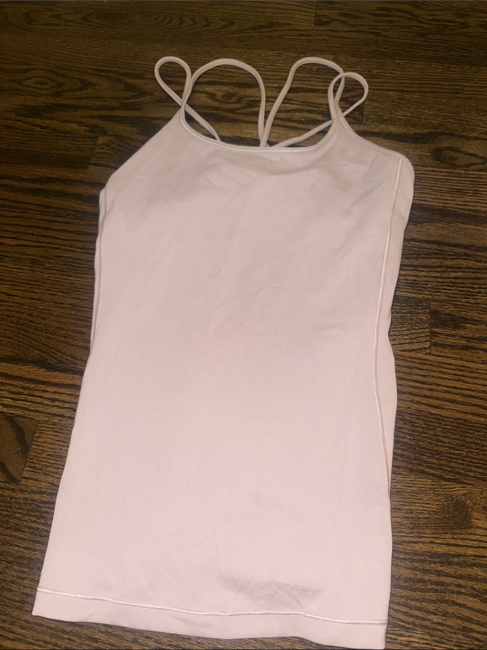 lululemon athletica Light Pink Double-Strap Tank